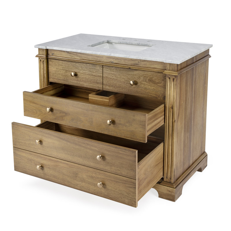 Birch Lane™ Garza 42" Single Bathroom Vanity Set & Reviews Wayfair